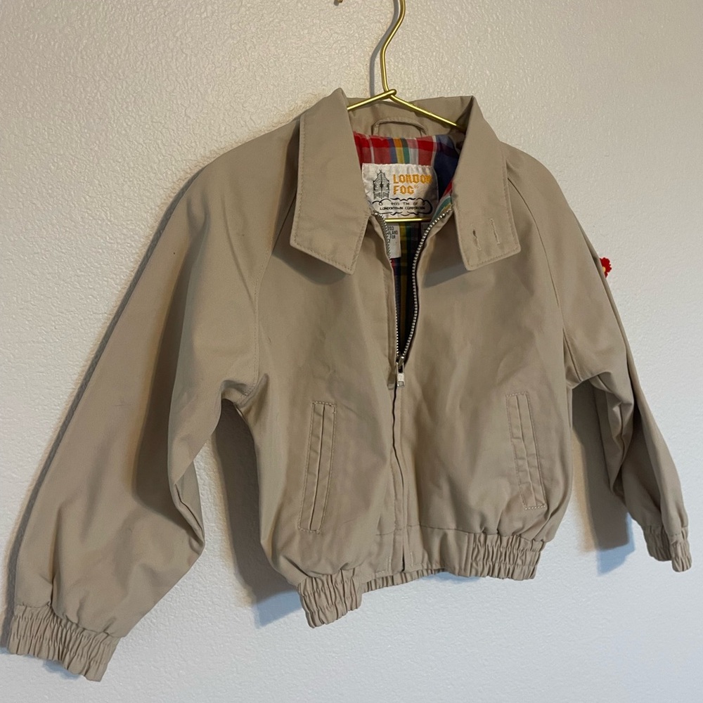 London Fog Multicolor Plaid Jacket